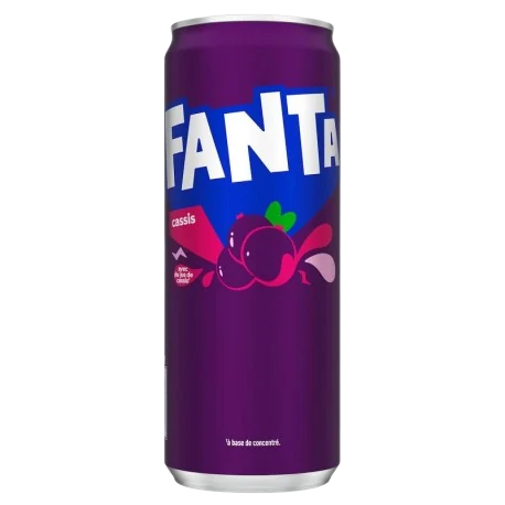 Fanta Cassis 33cl grossiste DisFly