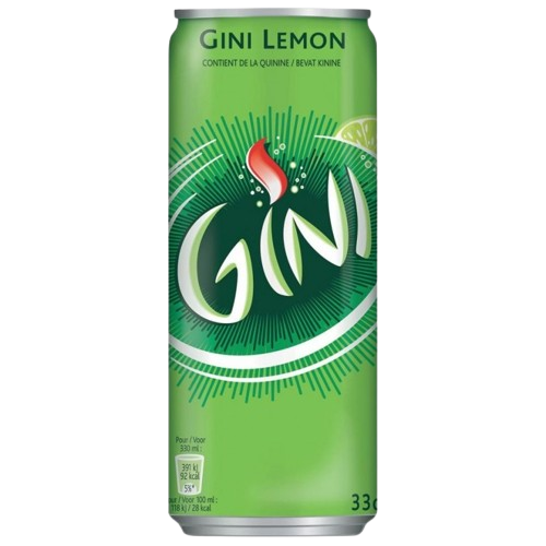 Gini Lemon Pack 24 × 33cl grossiste DisFly