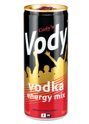 Vody Energy Mix 18% 25cl grossiste DisFly