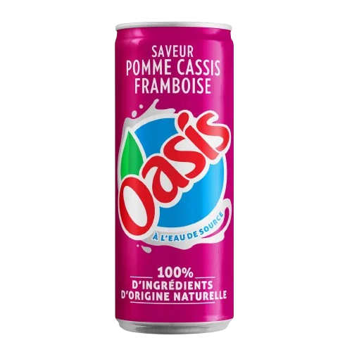 Oasis Pomme Cassis Framboise 33cl grossiste DisFly
